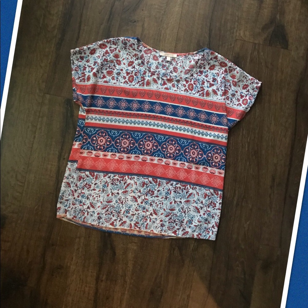 Women’s Skies are Blue short sleeve shirt